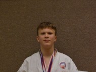 MČR 2019 - Tomáš Kučera - 2. místo sparing MY16 (muži žlutí pod 16 let), 2. místo F1° (Forma Prima),