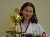 EUROPEAN CHAMPIONSHIP EMESKAI CZ - Markéta Veselá - 2. místo boje FG (kategorie ženy zelené)