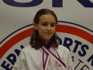 MISTROVSTVÍ EMESKAI ČR 2025 - Polina Tkachenko - F1° (Forma Prima-9.kyu) - 1. místo, F16 (dívky pod 16let) - 3. místo